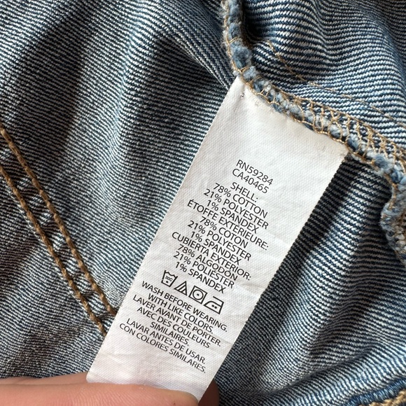 Children’s Place Toddler Denim Jean Jacket 18-24 months - Picture 3 of 8